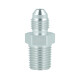 Adapter Dash 4 Male to NPT 1/4" Male - satin silver