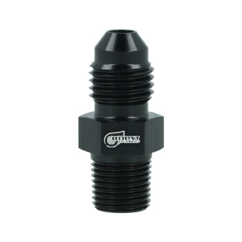 Adapter Dash 4 Male to NPT 1/8" Male - satin black