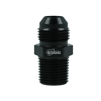 Adapter Dash 10 Male to NPT 1/2" Male - satin black
