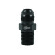 Adapter Dash 6 Male to NPT 1/4" Male - satin black