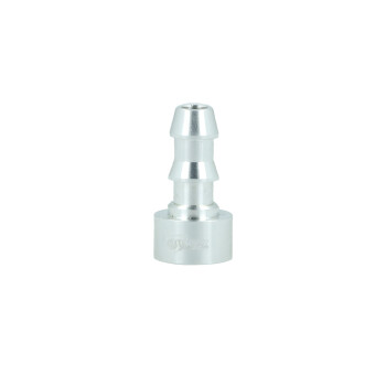 Weld on Barb 6mm (1/4") - Aluminium