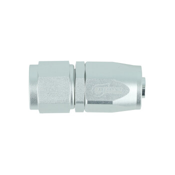BOOST products Hose End Dash 8 - straight - satin silver