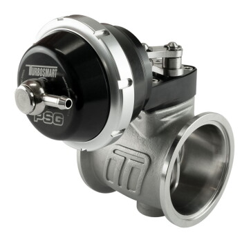 Pneumatic (Vacuum-Based) Straight Gate50 Wastegate black,...