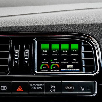 CANchecked MFD32 GEN 2 - 3.2" OBD2 Display VW Polo 6C GTI (from 04/2014) - RHD