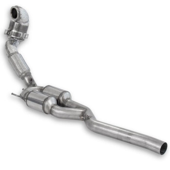 HJS ECE Tuning Downpipe VW Golf 8 R with EURO 6d-OPF Norm