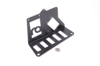 Fuel surge tank mounting bracket - universal angled mount