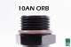 Thread adapter -10 AN / Dash 10 ORB male to -08 AN / Dash 8 male