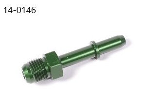 SAE quick connect adapter 5/16" male to -06 AN /...