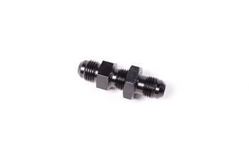 -06 AN / Dash 6 bulkhead with jam nut
