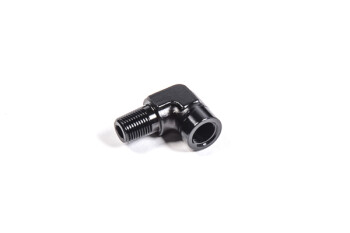 1/8" NPT male to female - 90°