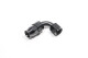 -08 AN / Dash 8 PTFE hose end - 90° - black