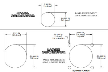 Bulkhead harness - Internal universal triple Walbro GSS342 pump