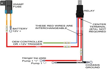 DIY fuel pump wiring kit