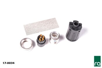 Bulkhead connector - external FST - 4 pos