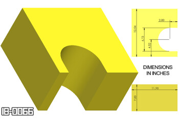 Fuel Cell / Fuel Tank Foam - one Piece