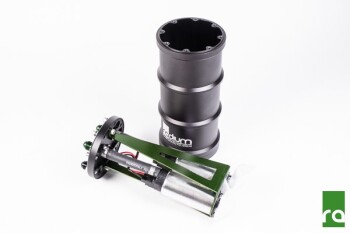 Fuel surge tank FST 1.5 liter - for dual Walbro GSS342 - without pumps