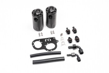 Dual oil catch can kit - Lotus 2ZZ-GE - fluid lock