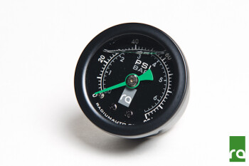 Fuel pressure gauge - 0-100 psi / 0-6.5 bar