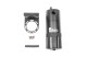 Competition oil catch can kit - VTE (vent to engine air intake) - tall 0,9 liter - universal