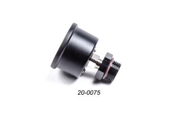 Fuel pressure gauge - 0-100 psi / 0-6.5 bar - Dash 8 adapter