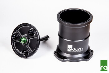 Fuel surge tank High-Volume 2.2 liter - for external fuel pumps