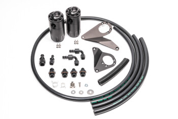 Dual oil catch can kit - Mitsubishi EVO X (2008-2009) -...