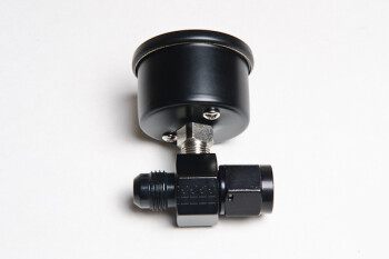 Fuel pressure gauge - 0-100 psi / 0-6.5 bar - Dash 6 adapter