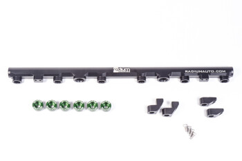 Fuel rail top feed conversion - Toyota 2JZ-GTE