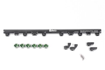 Fuel rail top feed conversion - Toyota 2JZ-GTE