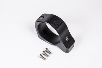 Clamp for fuel filters, oil catch cans, external fuel...