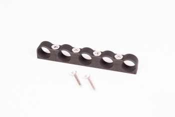 Hose separator clamp - 5 way