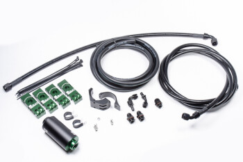 Fuel hanger plumbing kit - Toyota Supra MK4 - stainless filter | Radium