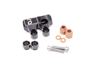 Fuel rail top feed conversion - Mazda 13B primary