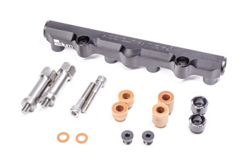 Fuel rail top feed conversion - Mazda 13B-rew secondary