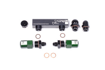 Fuel log manifold - 4-Port collector - Bosch pumps -...