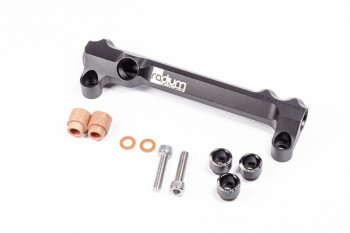 Fuel rail top feed conversion - Mazda 20B rew primary