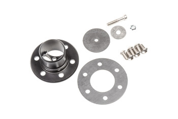 Remote mount fill neck - 0° straight - barb 1.5"