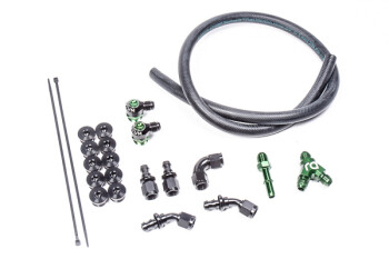 Fuel rail plumbing kit - GM LSA/LS9