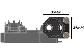Split-Flow flex fuel sensor adapter