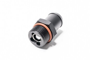 Roll over valve -10 AN / Dash 10 ORB to barb 0.75"