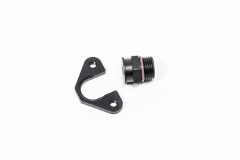 FPR adapter -08 AN / Dash 8 ORB - 7mm bore - 39mm offset...