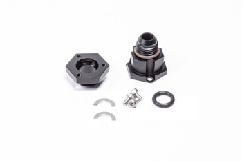 Fuel pump outlet adapter - extended