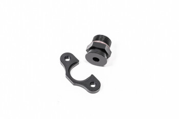 FPR adapter -08 AN / Dash 8 ORB - 7mm bore - 39mm spacing...