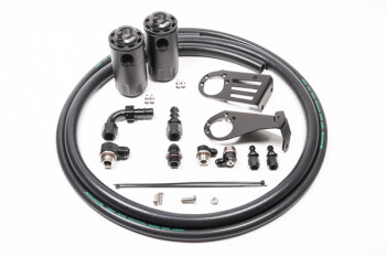 Dual oil catch can kit - Nissan Silvia S15 / 200SX -...