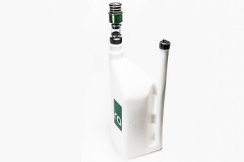 Quick fill dump can - 1.5" dry break