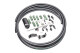 Fuel hanger plumbing kit - early Nissan S14/S200/S15/Silvia/R33/R34 - microglass filter
