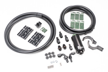 FHST fuel hanger plumbing kit - Toyota Supra MK5 - stainless