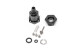 Fuel pump outlet adapter with check valve - barb 10mm