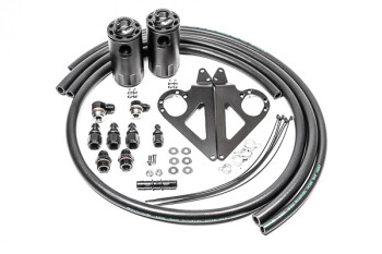 Dual oil catch can kit - Subaru/Toyota FR-S/BRZ/GT86 -...