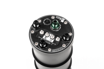 Fuel surge tank FST 1.5 liter - for single pumps (fits most) - without pump